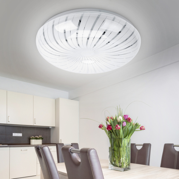 ЭРА Светильник потолочный светодиодный SPB-6-12-6,5K Meduza без ДУ 12Вт 6500K