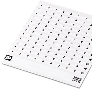 Phoenix Contact Маркировка для клеммных модулей SK 7,5/3,8:FORTL.ZAHLEN 61-70 0804455:0061