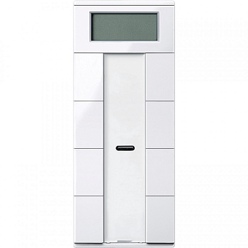 SE Merten KNX\EIB Выключатель 4-кнопочный Plus с терморегулятором SYM (MTN6214-0325)
