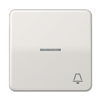 JUNG CD 500/CD plus Светло-серая Клавиша 1-ая с/п с символом ЗВОНОК CD590KO5KLG