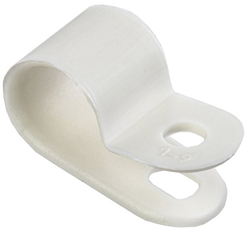 IEK Скоба крепежная 9мм нейлоновая белая (50шт)