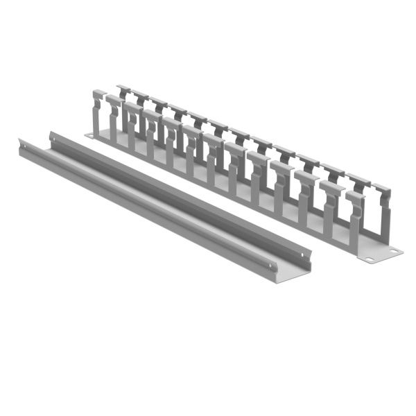 Купить DKC Кабельный органайзер с крышкой 1U, глубина 60 мм, для 19" IT-корпусов, RAL7035