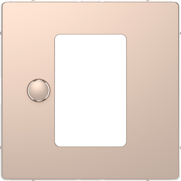 SE Merten D-Life Шампань Накладка центральная для сенсорного термостата MTN5775-6051