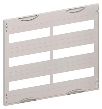 ABB Пластрон размером 450х500мм с прорезями 2 ряда, 3 рейки AS23