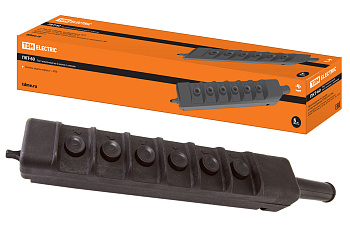 TDM Пост кнопочный ПКТ-60 на 6 кнопок с ключом IP30 SQ0706-0006