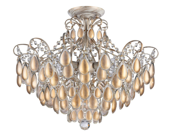 Freya Classic Chabrol Белый с Золотом Люстра E14 40W FR2302-CL-06-WG Купить Freya Classic Chabrol Белый с Золотом Люстра E14 40W FR2302-CL-06-WG