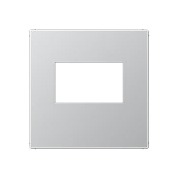 JUNG Kрышка для USB-зарядный устройств; без видимого винта; термопласт; алюминий A1569USBAL