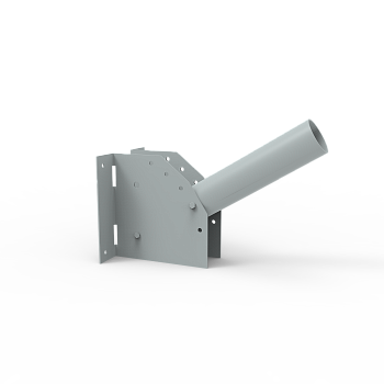 Gauss Кронштейн для уличных светильников с переменным углом 300х150х120 D48мм 903265104