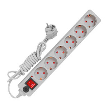 UNIVersal Сетевой фильтр ПВС 3*0,75 белый 10м 967U-3010