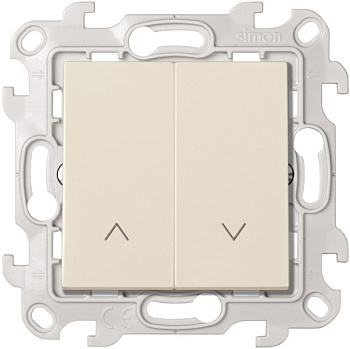 Simon 24 Слоновая кость Выключатель жалюзи 10A 250В~ 2410331-031