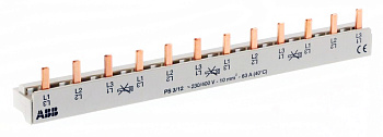 ABB PS3/12 Разводка шинная 3Ф на 12М 63 А штырек 2CDL230001R1012