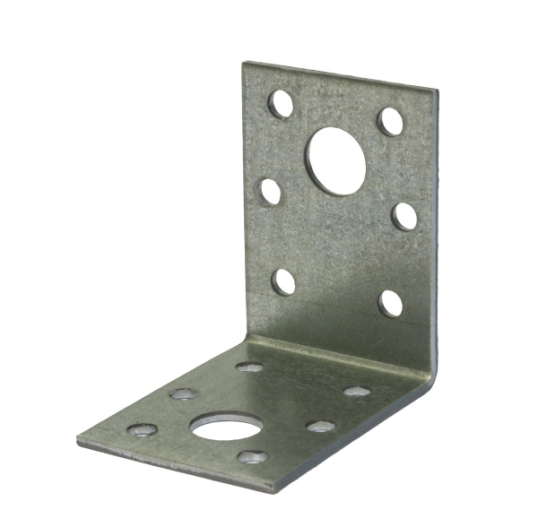 Tech-Krep Уголок крепежный 70х70х55х2 мм, оцинк. - накл. 124406