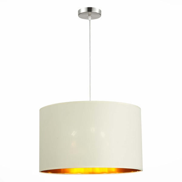 Evoluce SLE300503-03 Светильник подвесной Никель/Золотистый, Светло-бежевый E27 3*40W