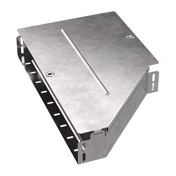 Промрукав Переходник левый с крышкой Стандарт 500х300х80 PR16.0695