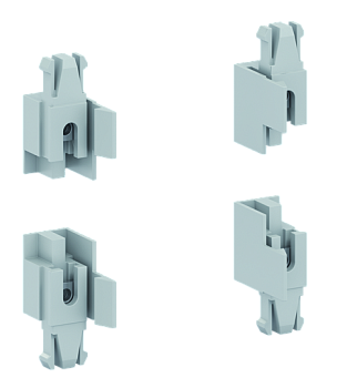 ABB Держатель EDF профиля CZ11 в шкафах ComfortLine B (4 шт в комплекте) 2CPX052552R9999