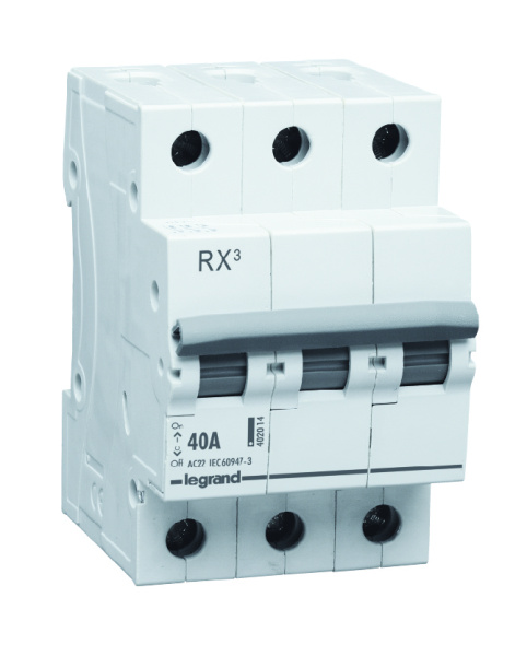 Legrand RX3 Рубильник 2P 40А 419407 Купить Legrand RX3 Рубильник 2P 40А 419407