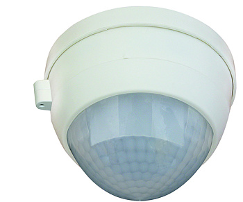 BEG Белый Датчик присутствия коридорный 360°, с фукц. диммирования 1-10V IP54 92218