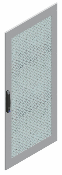 SE Микроперфорированная одинарная дверь 2200x600 NSYPCVD226