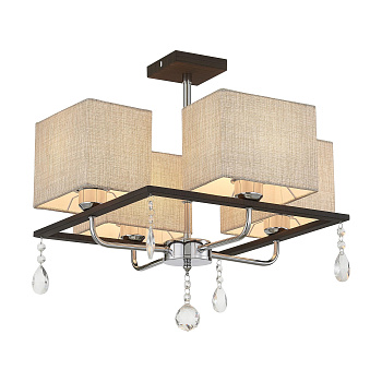 Citilux CL461141 Дуглас Венге+Хром Люстра