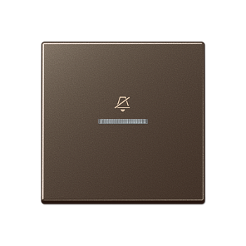 JUNG Двойная клавиша на гостиничный выключатель, комнатный модуль, мокко ARUKO5DMO