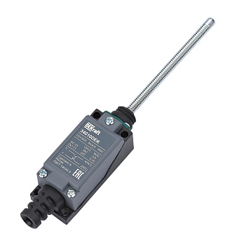 Dekraft Концевой вык. метал. 1НО1НЗ Пружинный рычаг с пластиковым наконечником