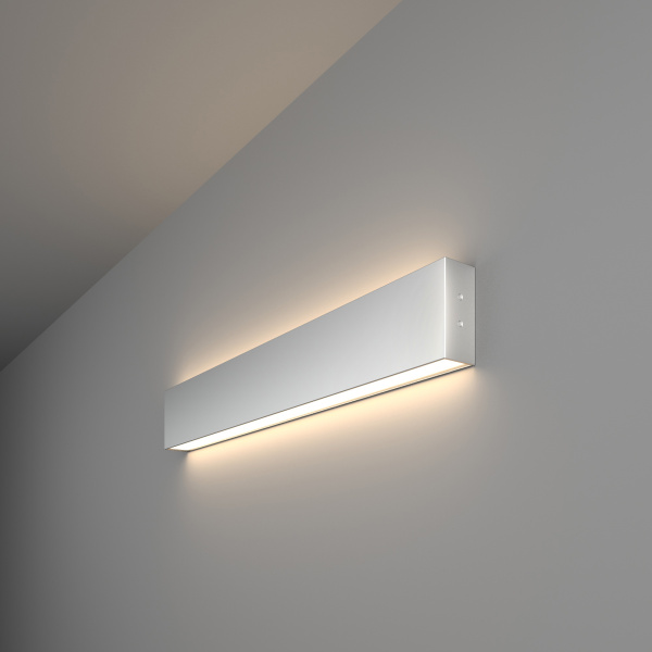 Elektrostandard 101-100-40-53 / Линейный светодиодный накладной двусторонний светильник 53см 20W 4200K матовое серебро a041475