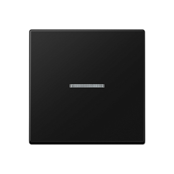 JUNG A Flow/A 550 Черный матовый Клавиша  для KNX кнопки, 1 группа, с подсветкой A101KO5BFSWM
