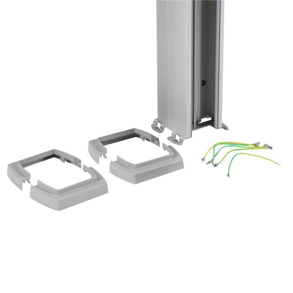 Купить Legrand Универсальная колонна алюминиевая с крышкой из алюминия 2 секции, высота 4,02 метра, с возможностью увеличения высоты до 5,3 метра, цвет алюми 653134