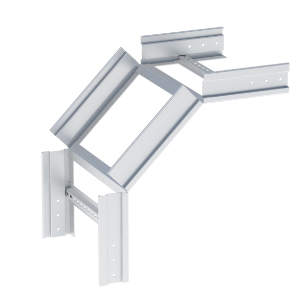 EKF PROxima Угол 90 градусов вертикальный внешний лестничный усиленный 100x300 мм (2 мм) HDZ