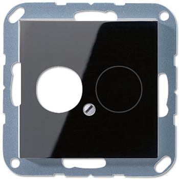 JUNG KNX Черная Kрышка для 2-х акустических гнезд, A562SW