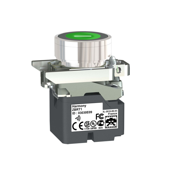 Купить SE XB5 Беспроводная кнопка с зеленым толкателем ZB4RTA331