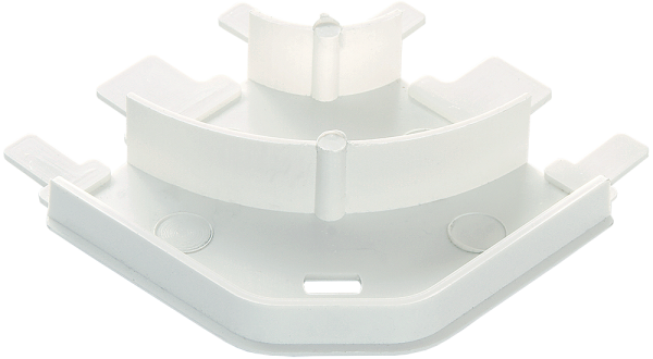 Купить SPL Угол плоский переменный для мини-плинтусов 60x16 белый (030293 - SPL - 060005S)