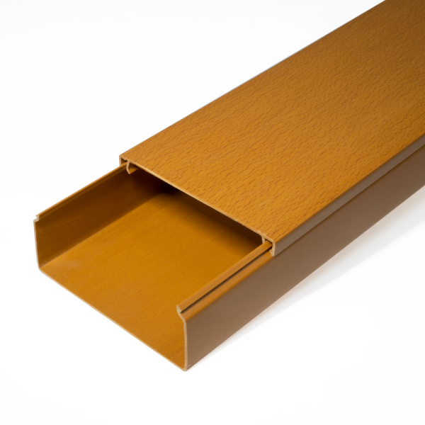 Промрукав Кабель-канал бук 2-й замок 100х40 (24м/уп) PR.025446