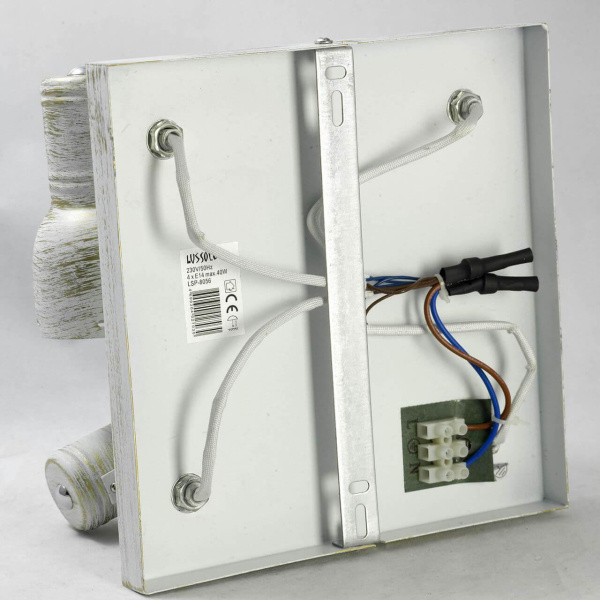 Купить Lussole LGO Металл Белый /  Металл Светильник потолочный E14 GRLSP-8056