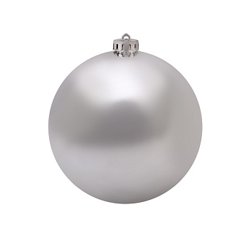 NEON-NIGHT Елочная фигура «Шар» 15 см, цвет серебряный глянцевый 502-025