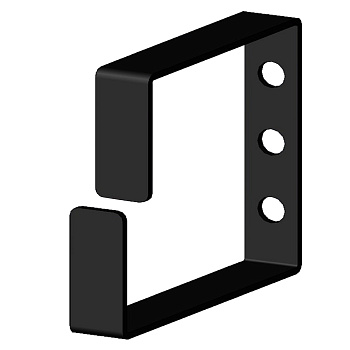 DKC Кабельное кольцо металлическое 40 х 60 мм, черное