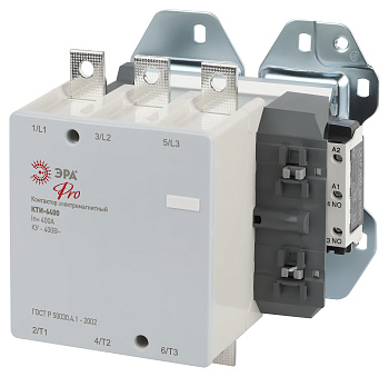 ЭРА Контактор КТИ-6400 PRO KKT60-400-400-10-E 400А 400В/АС3