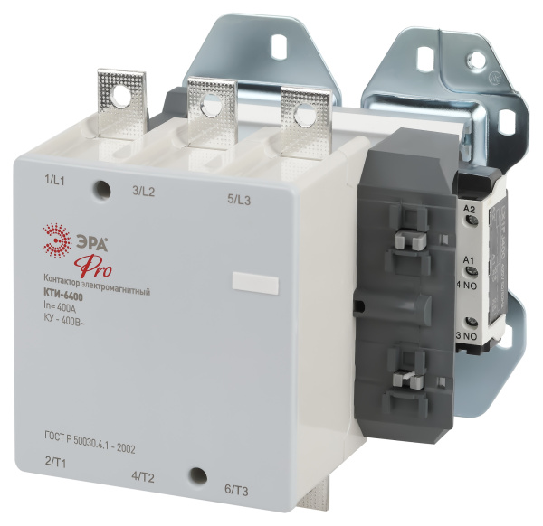 ЭРА Контактор КТИ-6400 PRO KKT60-400-400-10-E 400А 400В/АС3