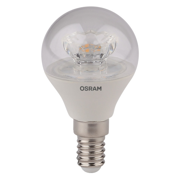 Купить Osram Лампа LED шар прозрачный E14 5,4W 830 4052899971622