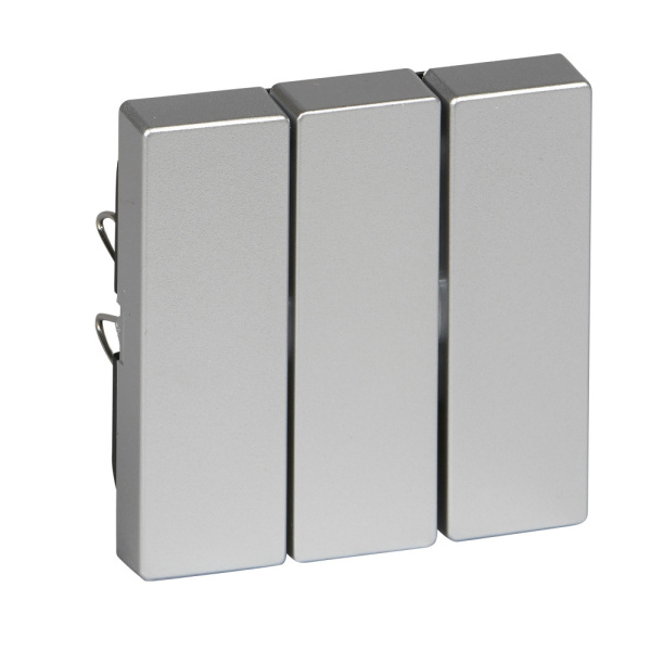 Купить SE Merten SM Алюминий Клавиша 3-ая MTN311960