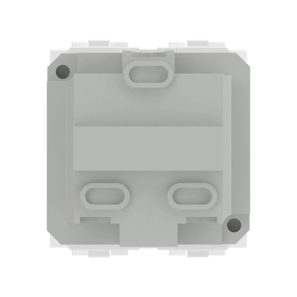 Купить DKC Электрическая розетка  с заземлением, со шторками, белая, 2мод.