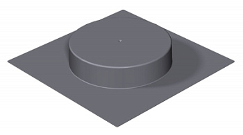 OBO Bettermann Опалубка SK HB R275 (полистирол,черный) 7404404