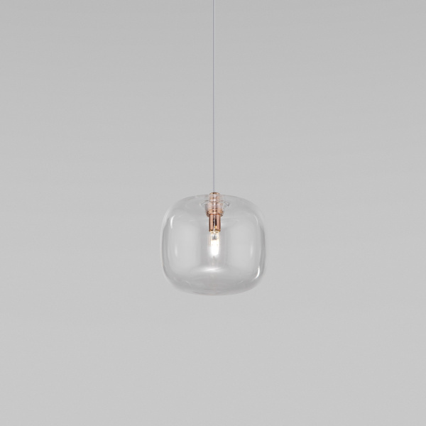 Eurosvet Подвесной светильник со стеклянным плафоном 50128/1 золото a057261