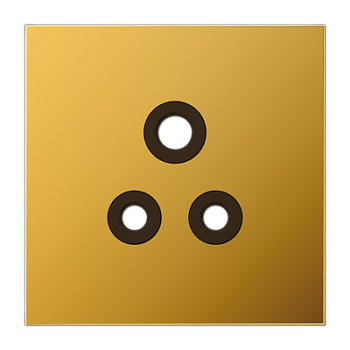 JUNG Накладка розетки 5А имитация золота BS2171-5GOPL