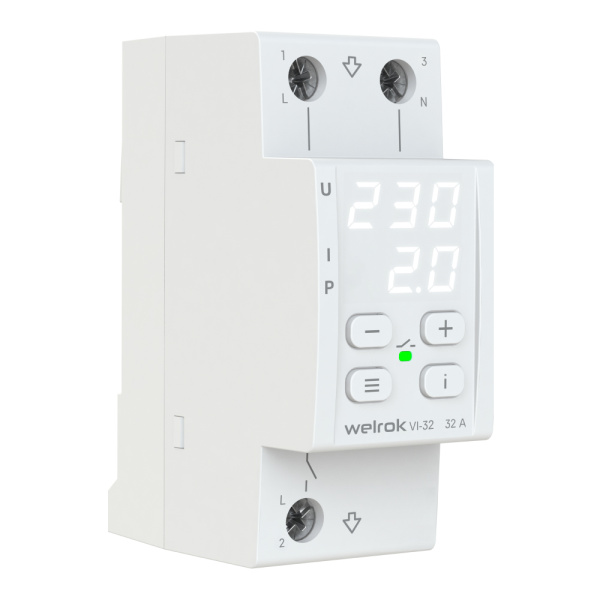 Купить Welrok VI-32 Реле напряжения с контролем тока