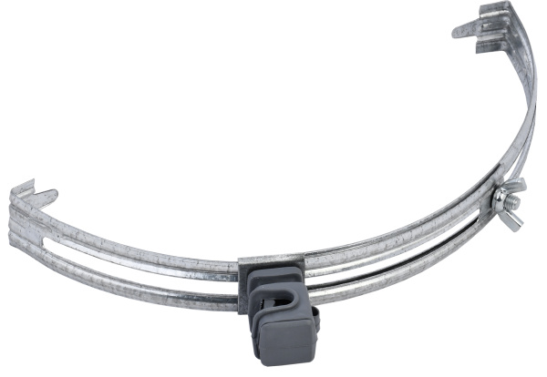 IEK Держатель проводника круглого 6-8мм для конька оцинкованная сталь