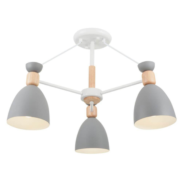 Купить Freya Modern Delia Белый Потолочный светильник E27 60W FR5033CL-03W