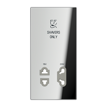 JUNG Накладка бритвенной розетки хром SOGCR7522PL