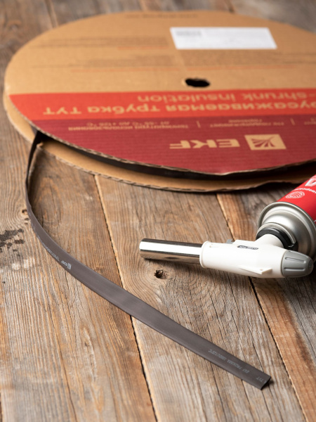 Купить EKF PROxima Термоусаживаемая трубка ТУТ нг 12/6 черная рулон