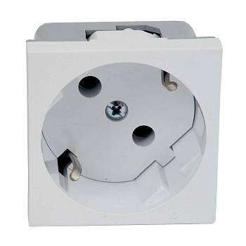 Kopos Розетка QUADRO белая 16 A, 250 V AC QS 45X45 (BB) QS 45X45_HB